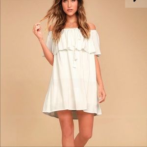 Lulus Melodic Off The Shoulder Dress